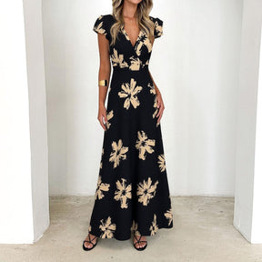 Special V-Neck Maxikleid: Komfort & Eleganz für den Frühling