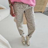 Stilvolle Comfy Leopard Print Pants - Bequem & Modisch für den Herbst