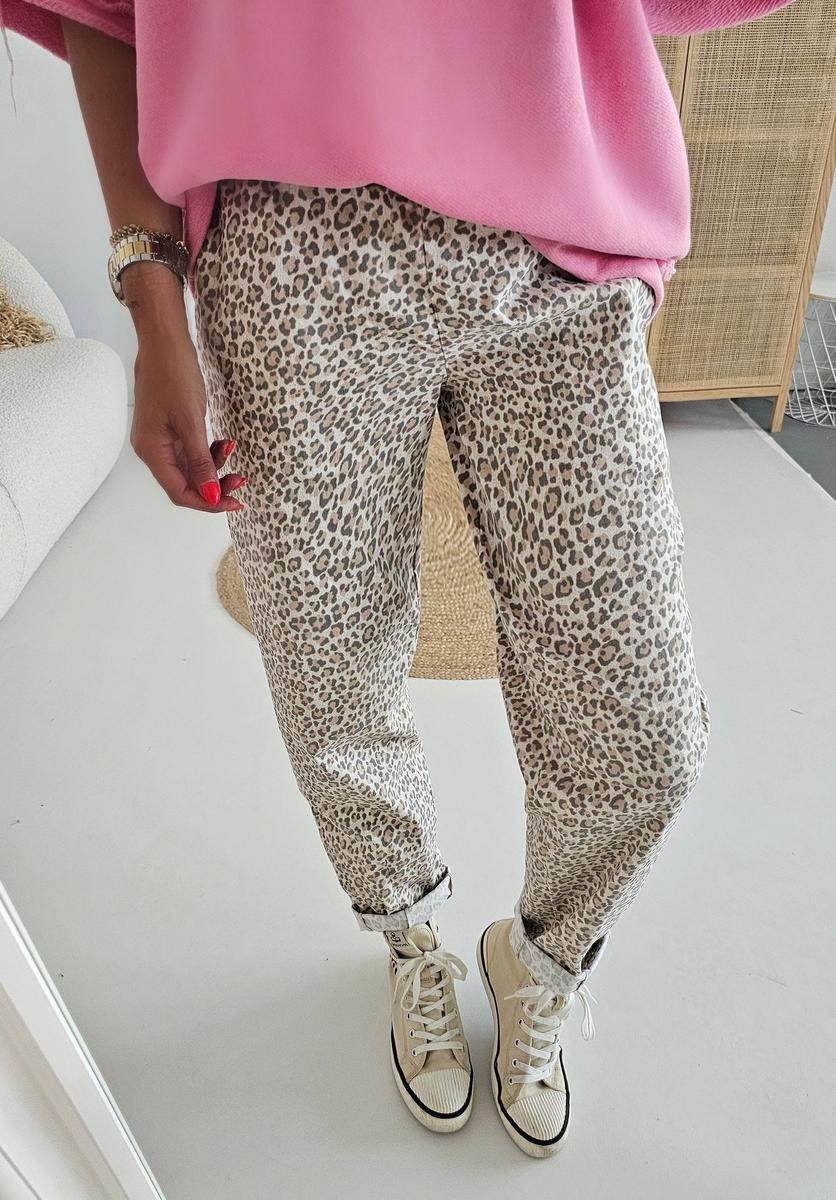 Stilvolle Comfy Leopard Print Pants - Bequem & Modisch für den Herbst