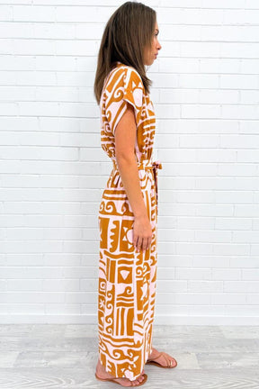 Groovy V-Neck Short Sleeve Jumpsuit - Dein Fashion-Highlight für den Herbst