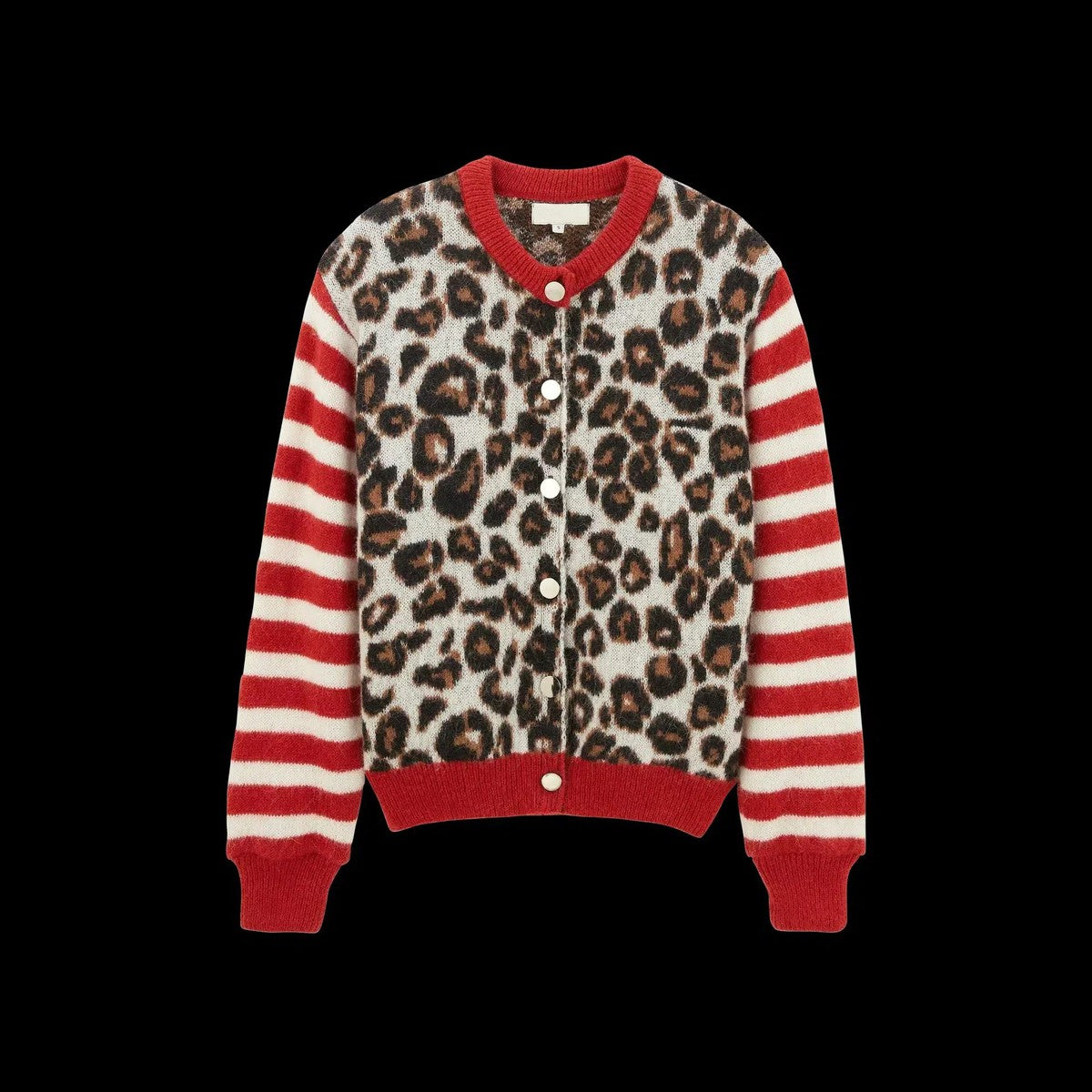 Herbstlicher Leopard-Cardigan: Kuscheliger Style für kühle Tage