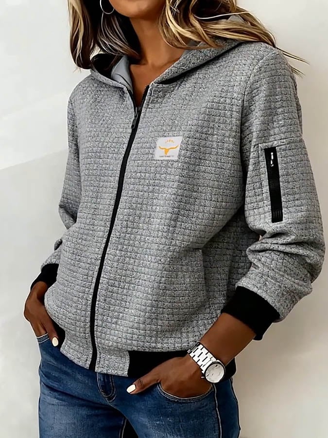 Winterlicher Grauer Hoodie: Warm, Stilvoll & Praktisch - Dein Neues Must-Have