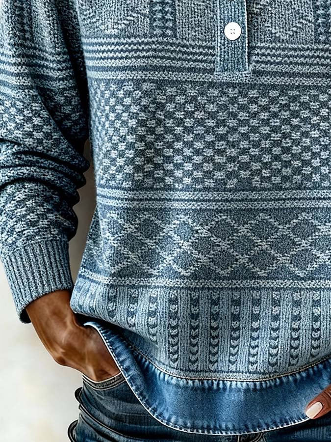 Winter Damen Patchwork Pullover Sweatshirt im Denim Look