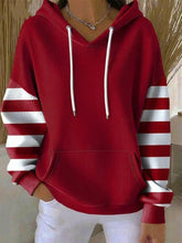 Damen Christmas Hoodie Rot Warm Winter Kapuzenpullover