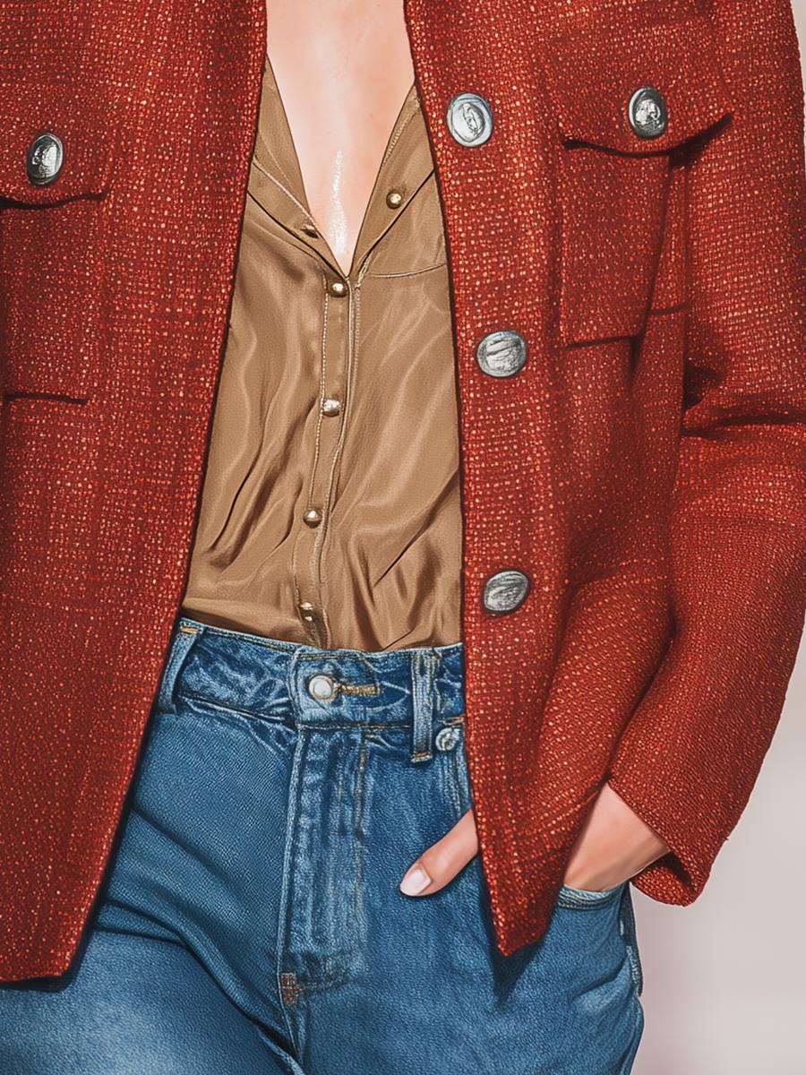 Stilvolle Herbstjacke: Elegante & Wärmende Long Sleeve Outerwear
