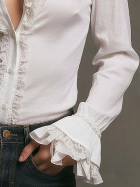 Basic Long Sleeve Plain Shirt - Herbstshauch mit Stil & Komfort