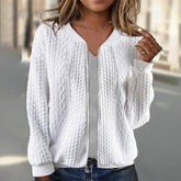 Unique Plain Long Sleeve Outerwear: Herbstserwachen mit Stil & Komfort