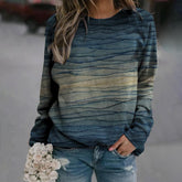 Stylisches Herbsts-Sweatshirt 'Do the Wave' - Komfort trifft auf Frische