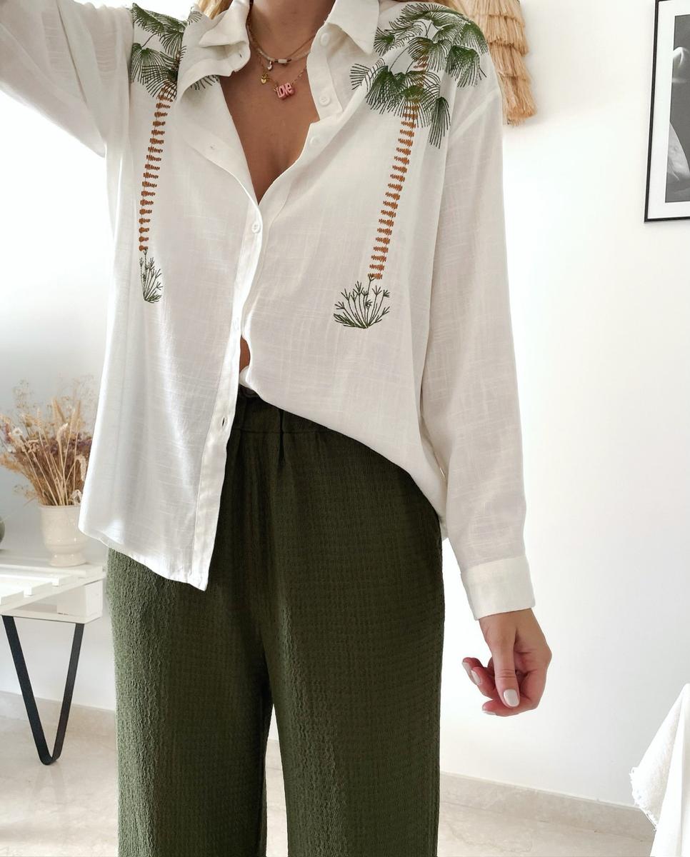 Unique Collared Long Sleeve Two Piece Set - Eleganz & Komfort für den Herbst