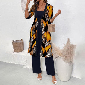 Modern Black Three Piece Set: Eleganz & Komfort für jeden Anlass